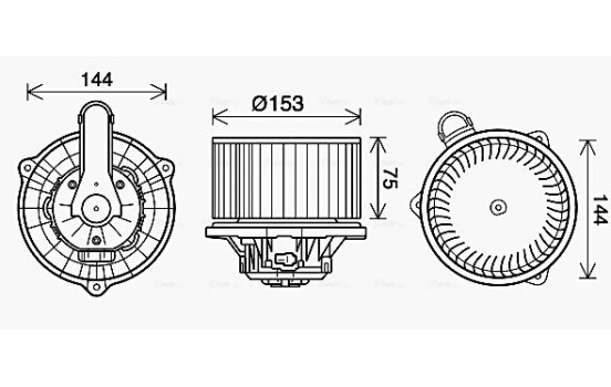 stove fan HY8450 Ava Quality Cooling