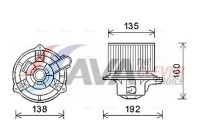 stove fan HY8553 Ava Quality Cooling