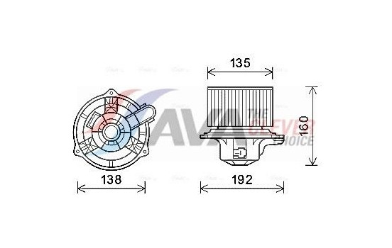 stove fan HY8553 Ava Quality Cooling