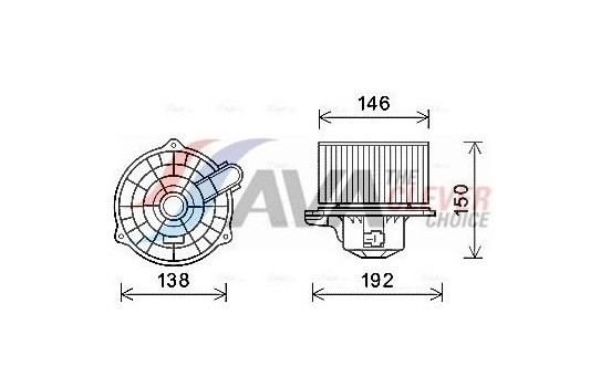 stove fan HY8554 Ava Quality Cooling