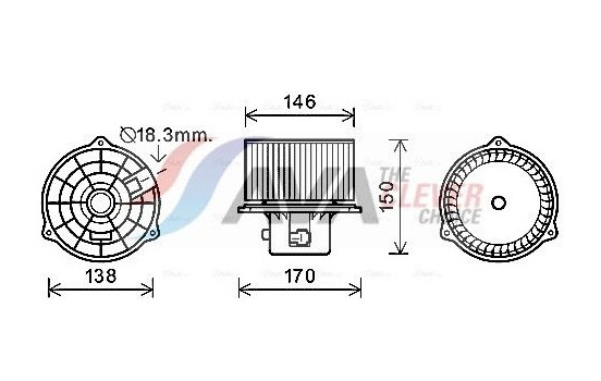 stove fan HY8555 Ava Quality Cooling