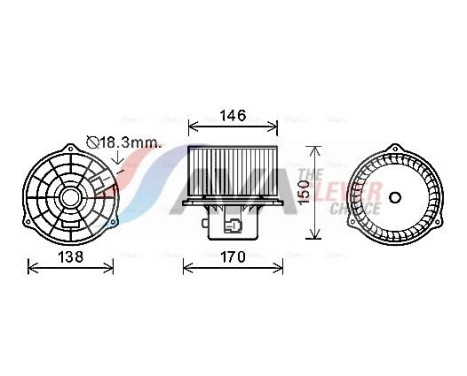 stove fan HY8556 Ava Quality Cooling