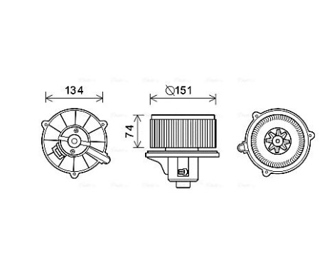 stove fan KA8227 Ava Quality Cooling, Image 2