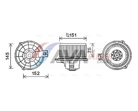 stove fan KA8234 Ava Quality Cooling