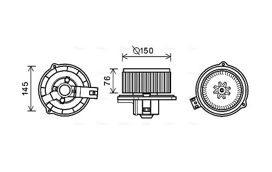 stove fan KA8249 Ava Quality Cooling