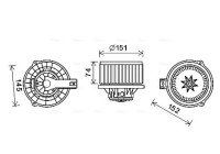 stove fan KA8253 Ava Quality Cooling