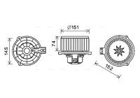 stove fan KA8258 Ava Quality Cooling