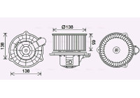 stove fan KA8287 Ava Quality Cooling