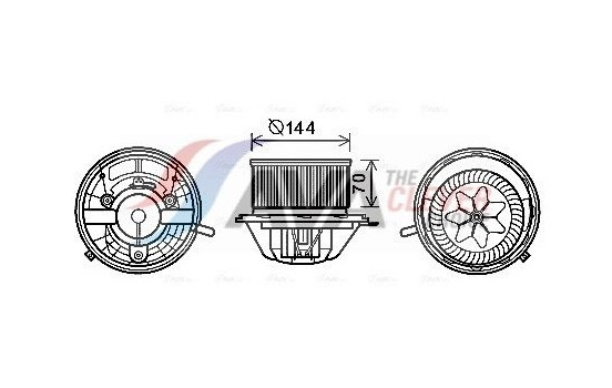 stove fan MS8607 Ava Quality Cooling