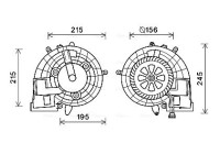 stove fan MS8612 Ava Quality Cooling