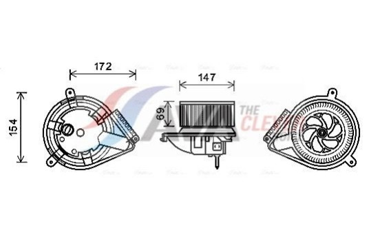 stove fan MS8616 Ava Quality Cooling