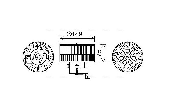 stove fan MS8619 Ava Quality Cooling