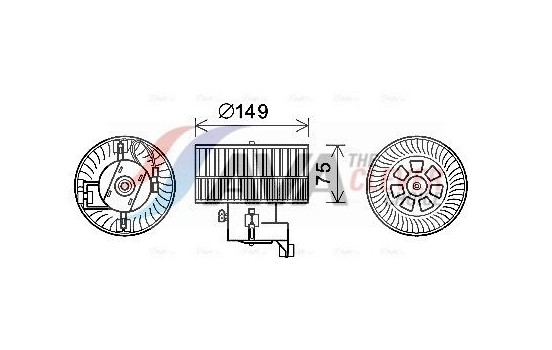 stove fan MS8619 Ava Quality Cooling