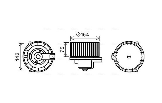 stove fan MS8620 Ava Quality Cooling