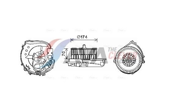 stove fan MS8622 Ava Quality Cooling
