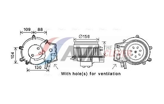 stove fan MS8625 Ava Quality Cooling