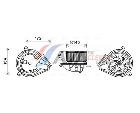 stove fan MS8626 Ava Quality Cooling