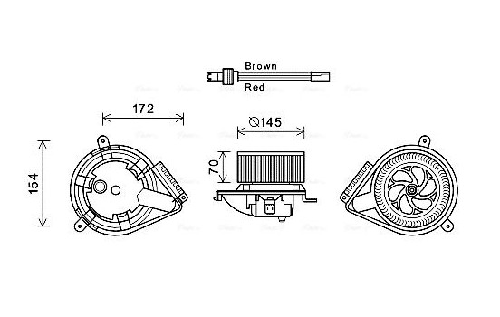 stove fan MS8627 Ava Quality Cooling