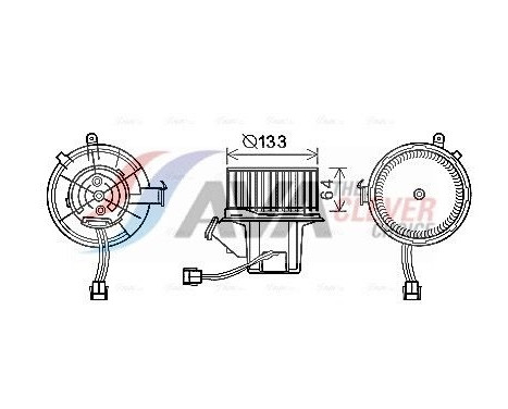 stove fan MS8630 Ava Quality Cooling