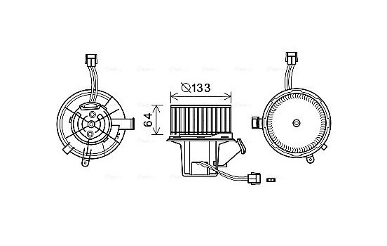 stove fan MS8640 Ava Quality Cooling