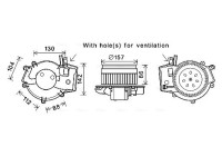 stove fan MS8657 Ava Quality Cooling