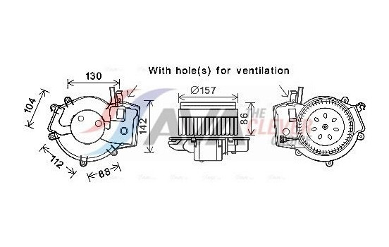 stove fan MS8657 Ava Quality Cooling
