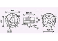 stove fan MS8689 Ava Quality Cooling