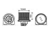 stove fan OL8617 Ava Quality Cooling