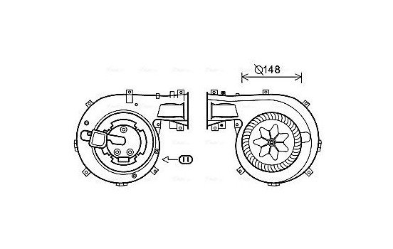 stove fan OL8618 Ava Quality Cooling