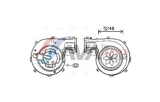 stove fan OL8618 Ava Quality Cooling