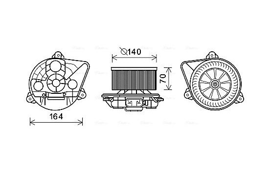 stove fan OL8623 Ava Quality Cooling