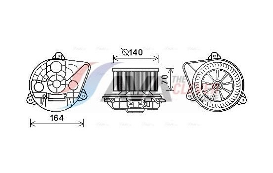 stove fan OL8623 Ava Quality Cooling