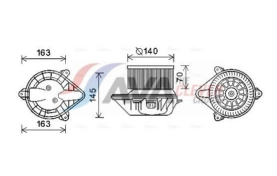 stove fan OL8624 Ava Quality Cooling