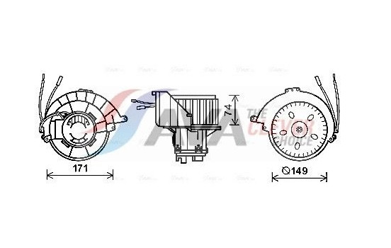 stove fan OL8628 Ava Quality Cooling