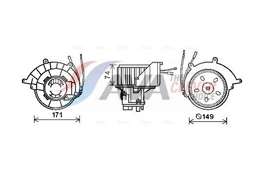 stove fan OL8629 Ava Quality Cooling