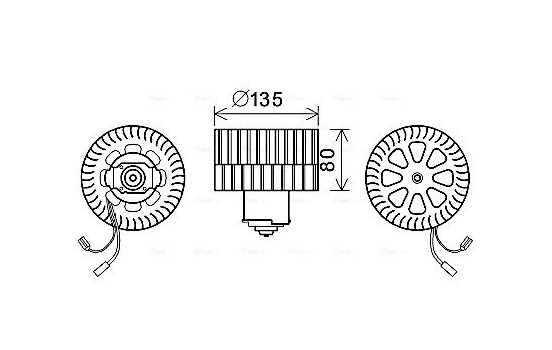 stove fan OL8632 Ava Quality Cooling