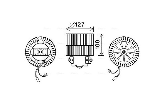 stove fan OL8633 Ava Quality Cooling