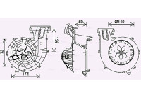 stove fan OL8694 Ava Quality Cooling