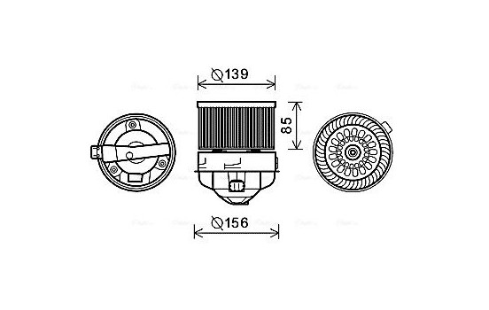 stove fan PE8370 Ava Quality Cooling