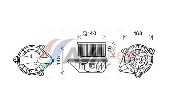 stove fan PE8373 Ava Quality Cooling