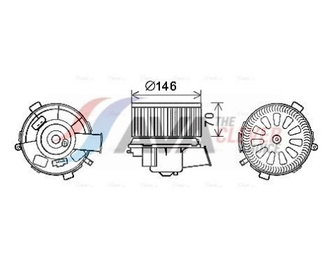stove fan PE8378 Ava Quality Cooling