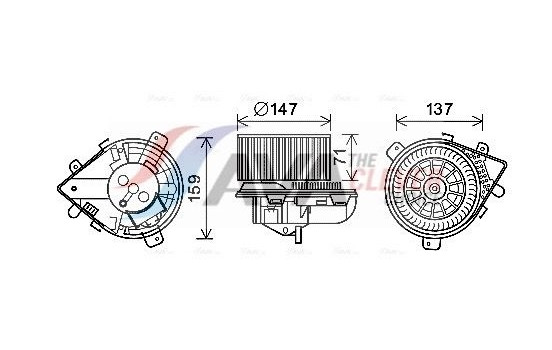 stove fan PE8379 Ava Quality Cooling