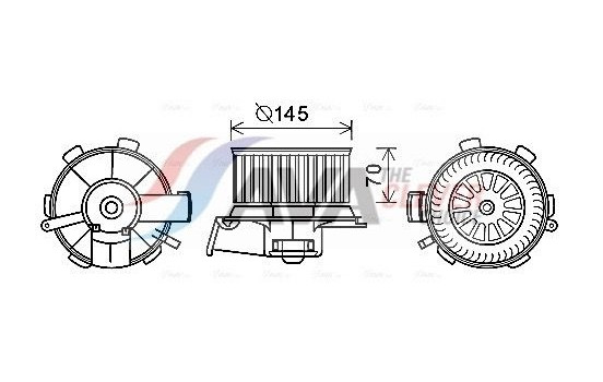 stove fan PE8388 Ava Quality Cooling