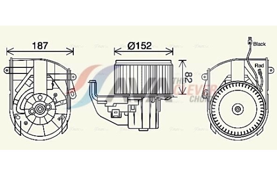 stove fan PE8414 Ava Quality Cooling