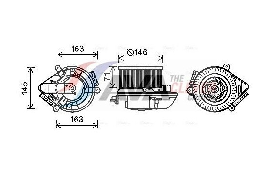 stove fan PE8504 Ava Quality Cooling
