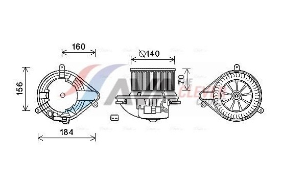 stove fan RT8572 Ava Quality Cooling