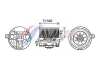 stove fan RT8574 Ava Quality Cooling