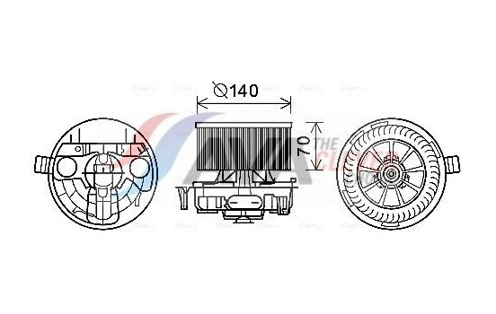 stove fan RT8574 Ava Quality Cooling