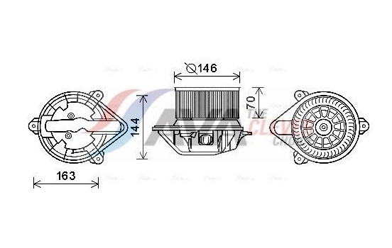 stove fan RT8577 Ava Quality Cooling