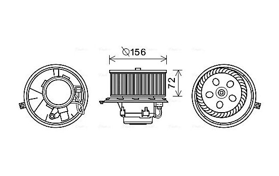 stove fan RT8578 Ava Quality Cooling